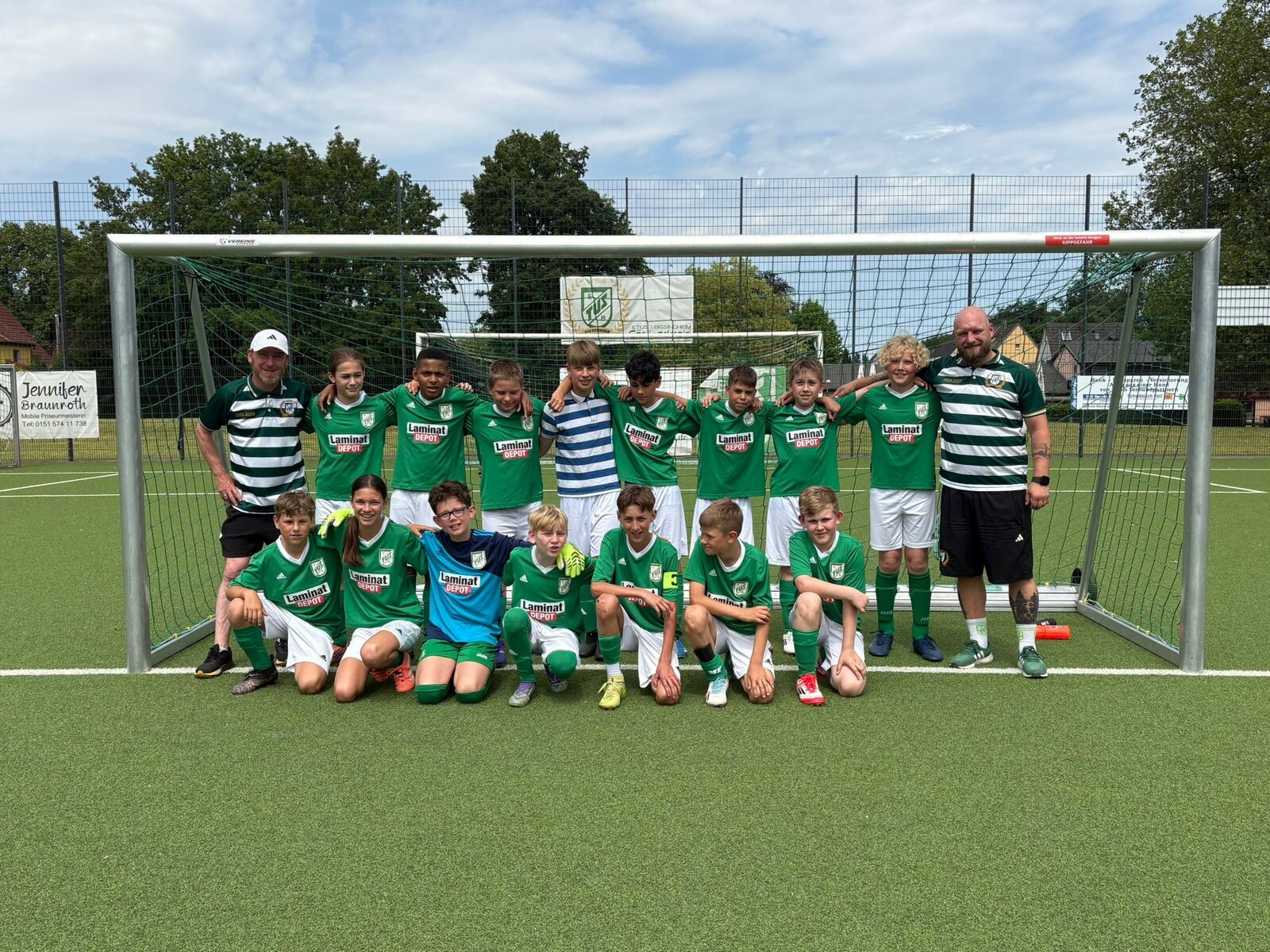 D1-Jugend des ETuS Bissingheim