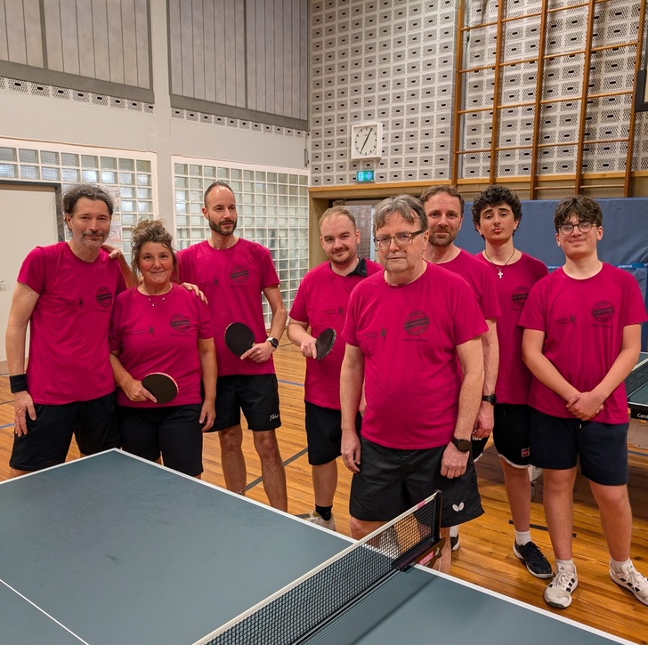 Pink gegen Rassismus beim Training